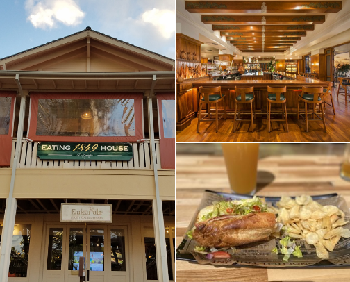 Kauai South Shore Eats, Treats and Drinks cover photo collage