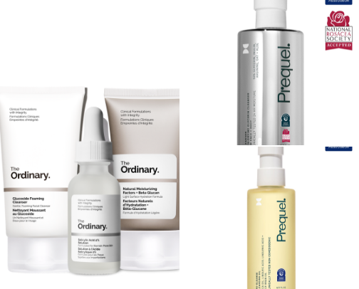 The best skincare products cover photo collage