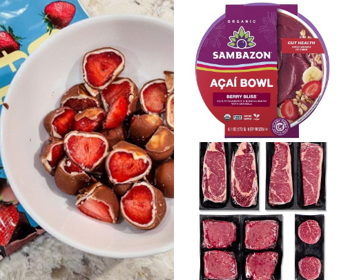 Healthy & delicious food cover photo collage