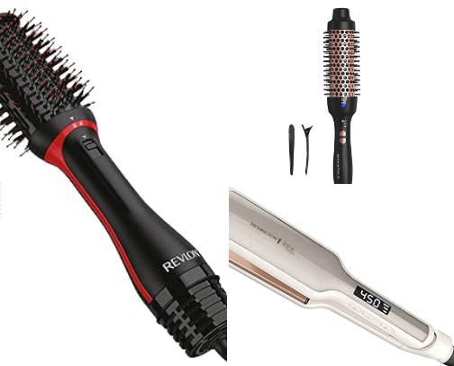 Hair tools 💇‍♀️ 🎀 cover photo collage