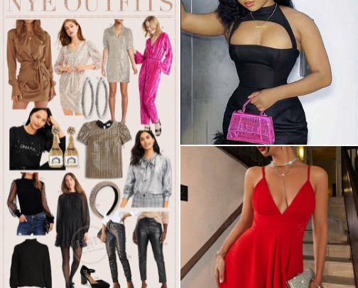 New year outfit to shine ✨😍 cover photo collage