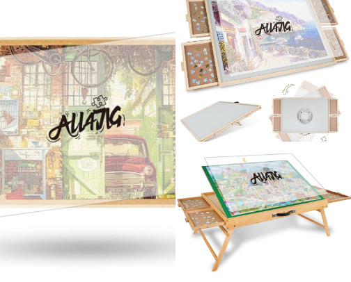 Puzzle Lovers cover photo collage