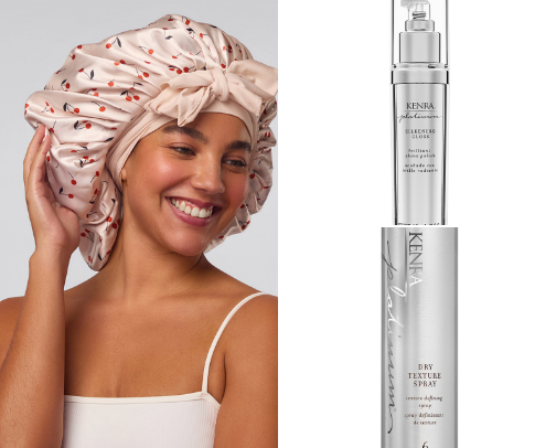 high end & low end must haves for a glossy bouncy blow out cover photo collage