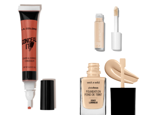 drugstore makeup must-haves! 💄 cover photo collage