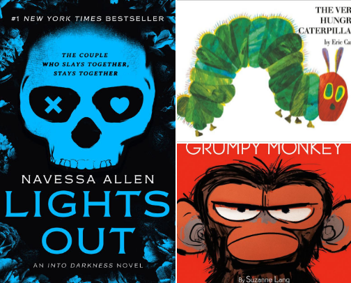 My favorite book recs cover photo collage