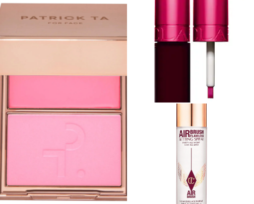 make up products cover photo collage
