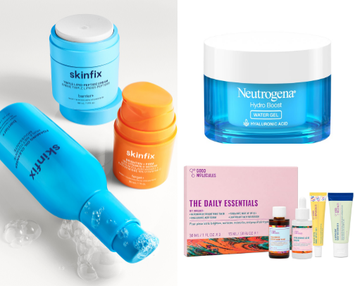 Skin care for sensitive oily skin cover photo collage