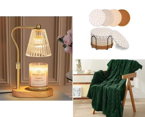 Cozy Home Office Favorites cover photo collage