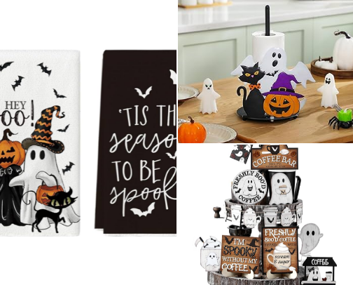 What Amazon finds I am using to decorate my home this Halloween cover photo collage