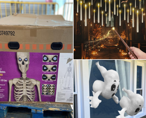 Best Halloween Decorations cover photo collage