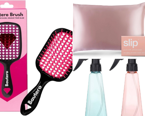 Hair Products for Natural Type Hair cover photo collage