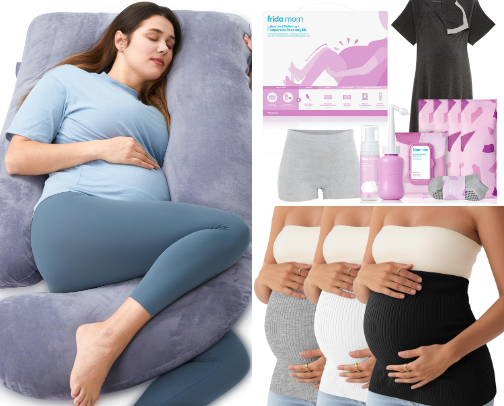 Pregnancy must haves! cover photo collage