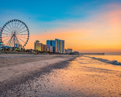 Myrtle Beach's Hotels with Bowling Alley cover photo collage