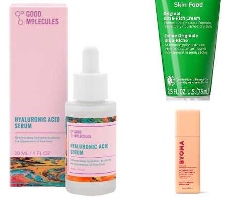 Skincare cover photo collage