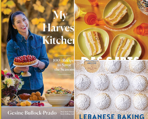 New Fall 2025 Cookbooks and Cocktail Books from W.W. Norton and Countryman Press cover photo collage