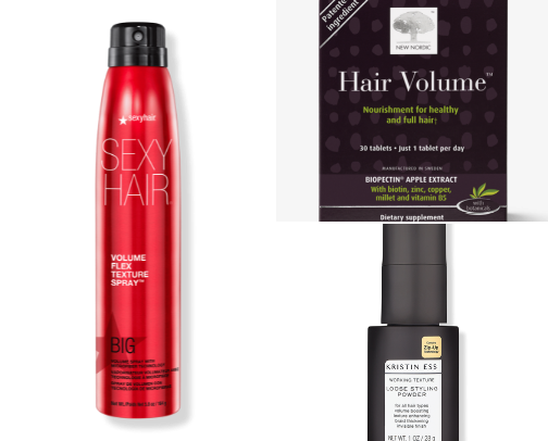 Hair volume cover photo collage