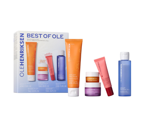 Glow & Give: Skincare + Beauty Sets cover photo collage