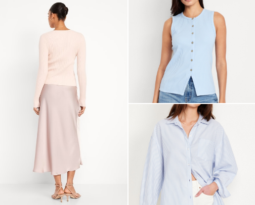 Old Navy is THAT girl cover photo collage