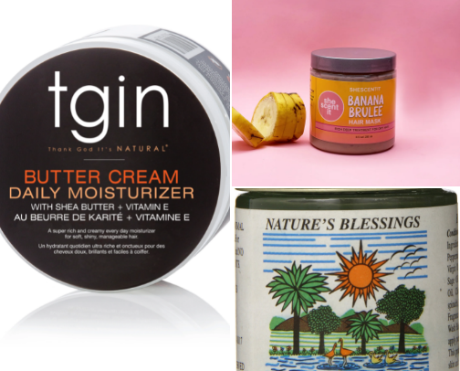 Natural Hair Must Haves cover photo collage