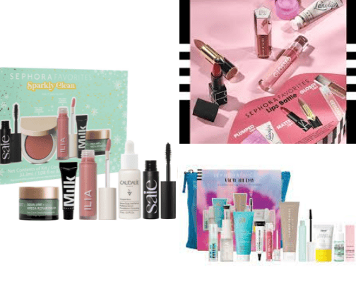 Sephora favorites cover photo collage