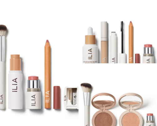 ILIA Beauty makeup sets! cover photo collage