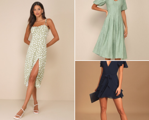 Date night fashion for the girls cover photo collage