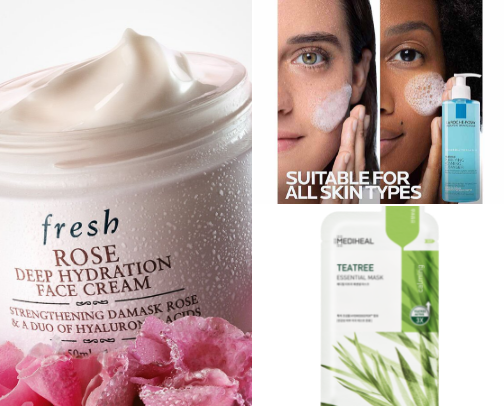 My favorite skin care recommendations! cover photo collage