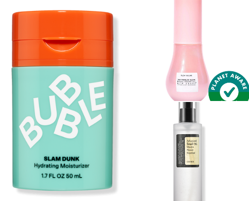 skincare staples cover photo collage