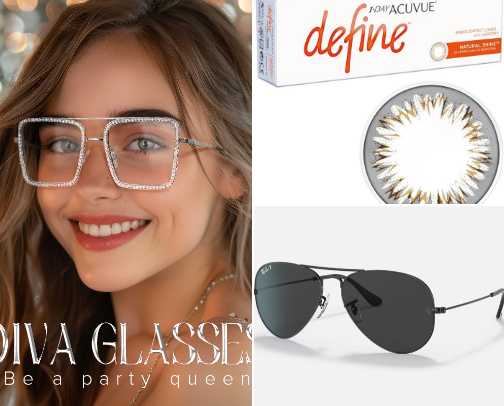 My Eyewear Faves: Vision & Style cover photo collage