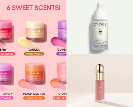 My favorite beauty recs cover photo collage