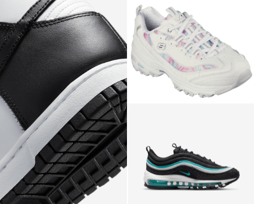 Shoes cover photo collage