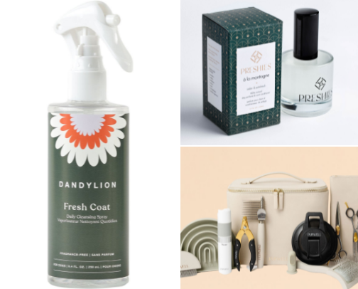 ✨ Top Grooming Must-Haves for Goldens (and Long-Coated Pups cover photo collage