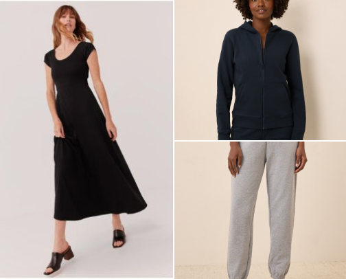 Clothing recs that are like wearing a Cloud while the sun is beaming down on my face... cover photo collage
