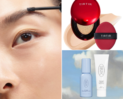 Beauty Products For The Middle-Aged No Makeup Makeup Kind of Gal cover photo collage