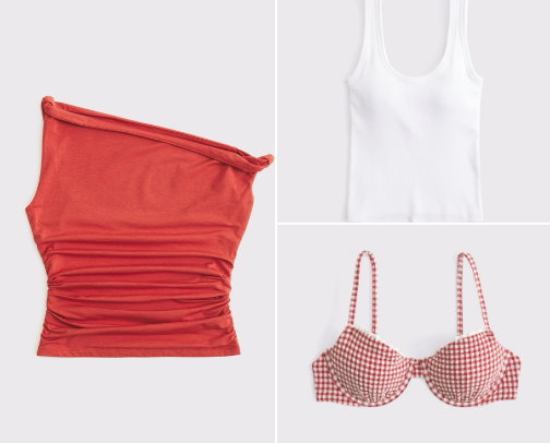 Summer clothes cover photo collage