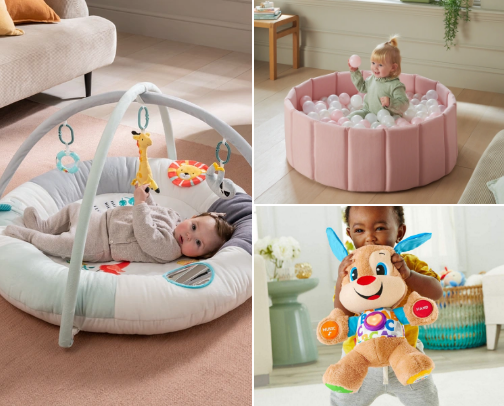 Tiny Treasures for Babies & Kids🧸✨ cover photo collage