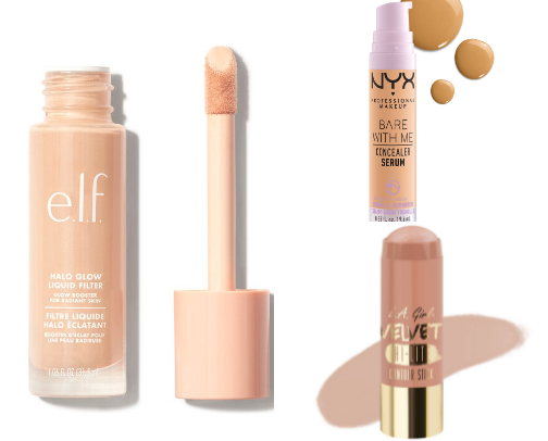 My Dewy makeup routine look cover photo collage