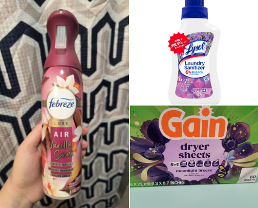 Everything Fresh: Laundry & Air Favorites cover photo collage