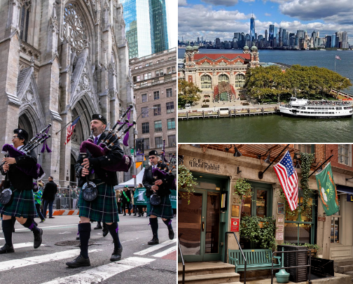 How to Spend St. Patrick's Day in New York City cover photo collage