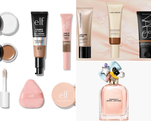 Favorite Beauty Products cover photo collage