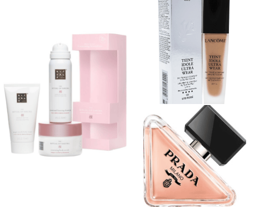 Skin care cover photo collage