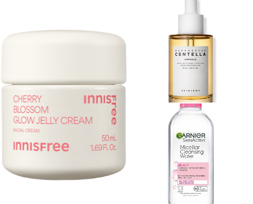 Fungal Acne Safe Skincare cover photo collage