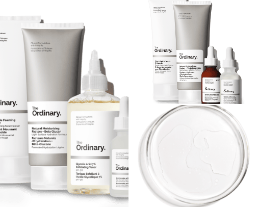 The Ordinary cover photo collage