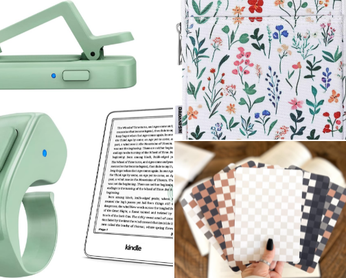 in my kindle era 📖✨ cover photo collage