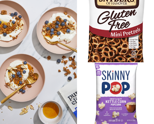 GLUTEN FREE SNACKS cover photo collage