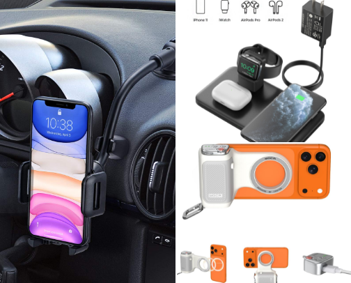 Seamless Connections: Tech Accessories for a Harmonious Life cover photo collage