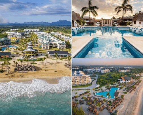 Resorts cover photo collage