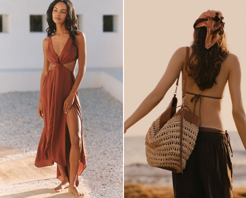 My favorites from Anthropologie cover photo collage