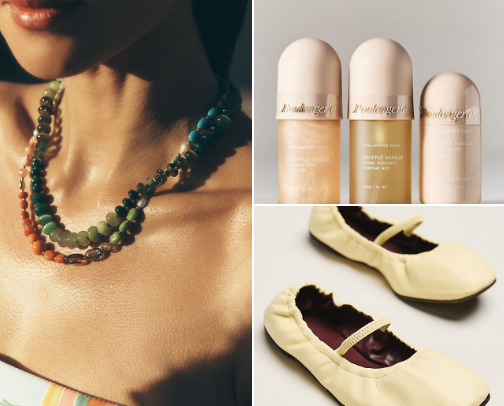 My favorites from Anthropologie cover photo collage