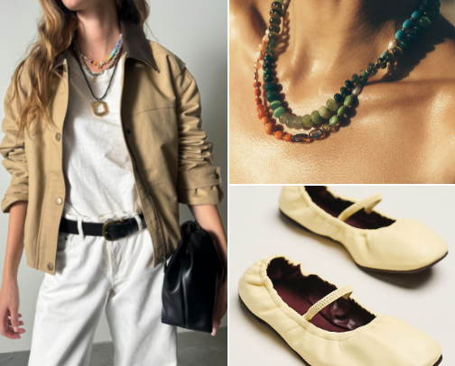 My favorites from Anthropologie cover photo collage